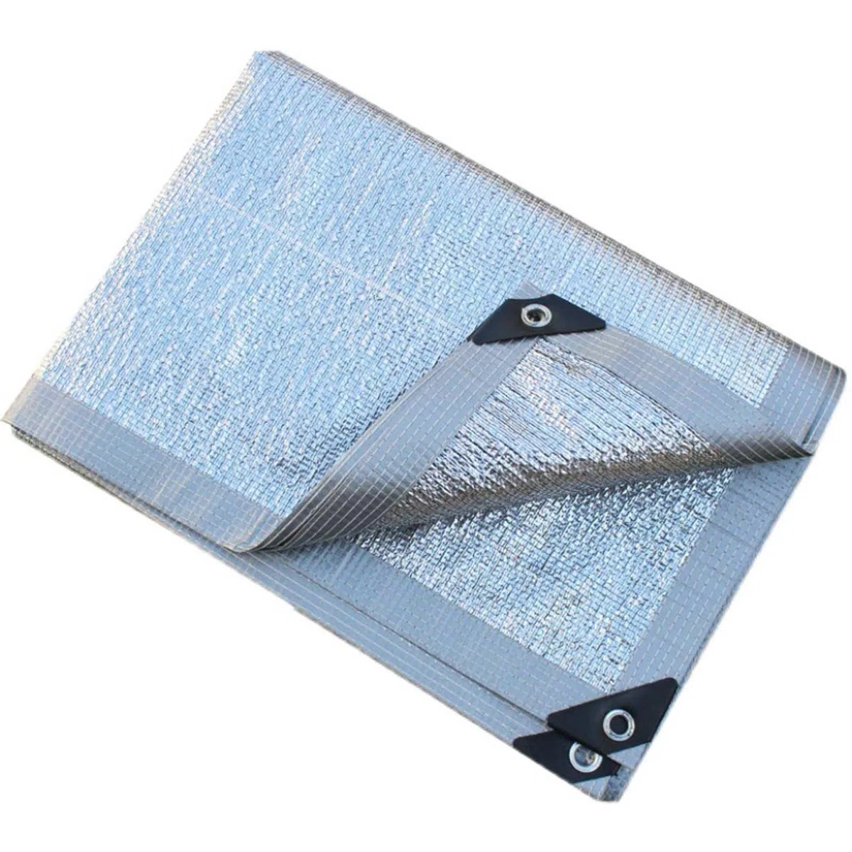 99% aluminiowa siatka zabezpieczająca przed promieniowaniem UV – dostępna w rozmiarach 2 x 2 m, 2 x 4 m, 3 x 6 m, 4 x 4 m, 6 x 9 m – idealna na patio, baseny, do ogrodu, na zewnątrz