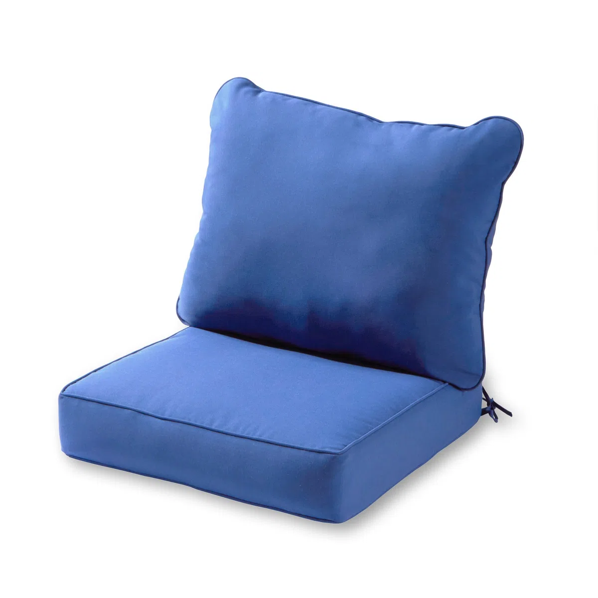 Greendale Home Fashions 2-częściowy zestaw poduszek do siedzenia na zewnątrz, niebieski