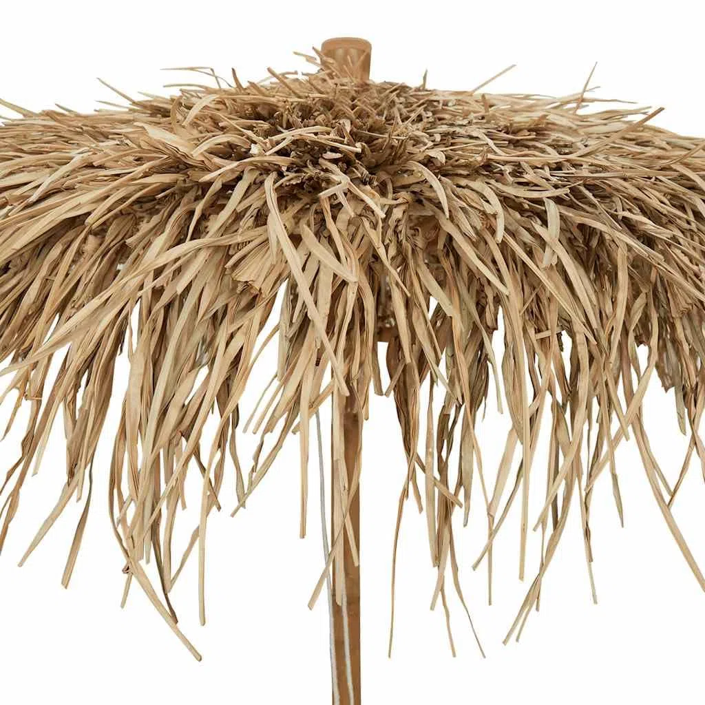 Bambusowy parasol przeciwsłoneczny z dachem z liści bananowca 270 cm